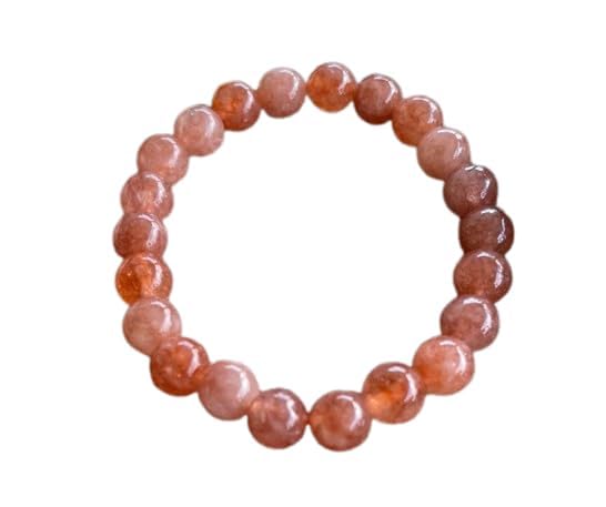 Genuine Sunstone Bracelet Original Certified Pure & Natural Sunstone Crystal Bracelet AAA+++ Quality Sun Sitara Armlet For Astrology Purpose सनसितारा ब्रेसलेट
