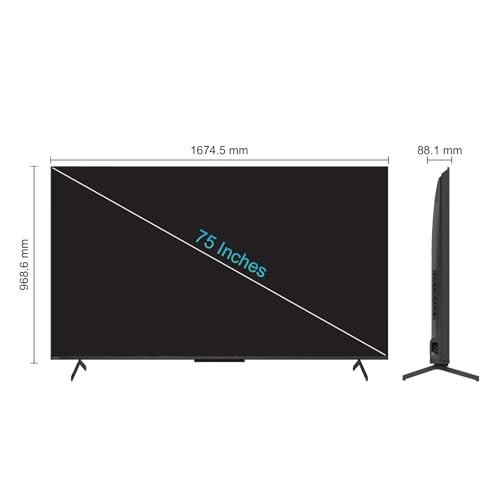 Image of Philips 190 cm (75 inches) 8300 Series 4K Ultra HD Smart QLED Google TV 75PQT8300 /94
