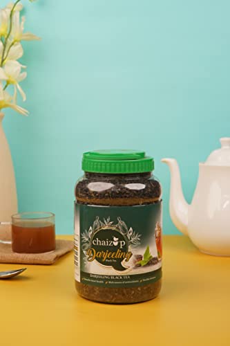 Image of Chaizup Darjeeling Tea - 250g | Strong, Aromatic & Flavourful | Rich in Antioxidants | Boosts Immunity & Metabolism | Refreshing Black Tea
