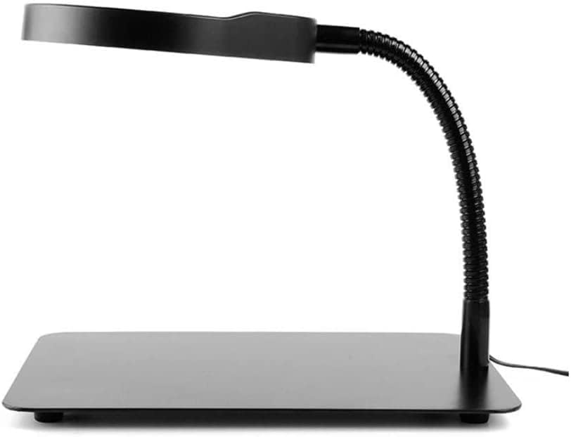 Magnifying Glasses Screen Magnifier Magnifier,10X Magnifier Table Foldable LED Hands-Free Magnifier Metal Bracket -Read Welding Magnifier with LED Light Double The Comfort