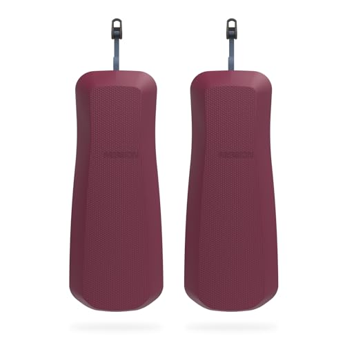 MISSION Boat Gear Maven Pontoon Fenders Bumpers (Burgundy, 2 Piece)