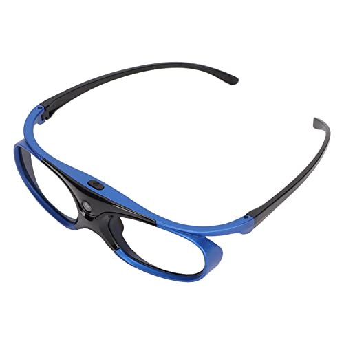 Lunettes à Obturateur Actif 3D Légères 144 Hz avec Rotation de L'œil Gauche Droit, Performances Exceptionnelles, Connexion Rapide avec Projecteur DLP-Link, Rechargeables pour