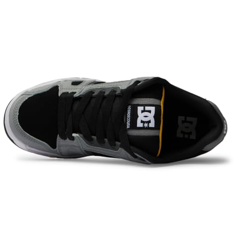 DC Shoes Herren Stag Sneaker, Grey Yellow, 39 EU