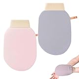 Quesuc Gant Exfoliant | Favorise Le Renouvellement Cellulaire Et Enlève Les Peaux Mortes Sans Savon. Gant En Soie Idéal Pour Les Gommages Sur Peaux Sensibles Et Plus Doux Que Le Gant Kessa Ou Crin