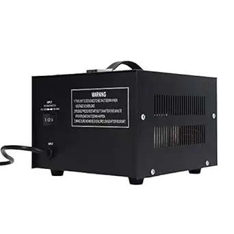 Ubersweet Step Up Transformer, 110-120V 220-240V Full Protection Rugged Heavy Duty Voltage Converter High Electrical Conductivity For Air Purifier Juicer (EU Plug)