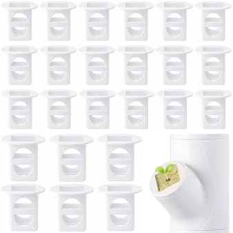 EBaokuup 24 Pcs Grow Cubes for Hydroponic System Grow Cube Hydroponic Cups Compatible with yCube Reusable Hydroponic System Grow Cube for Indoor Graden Supplies