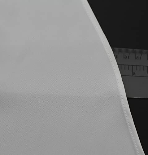 Eechicspace 1 Pack White Dog Bandana Sublimation Blank Polyester Dog Scarf For Small Dogs #TOP2