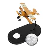 Créativité photographique : utilisez cette figurine d'avion comme accessoire photographie, en ajoutant des couches d'intérêt et de charme vintage à vos images, décoration de bureau d'avion, modèle d'avion vintage