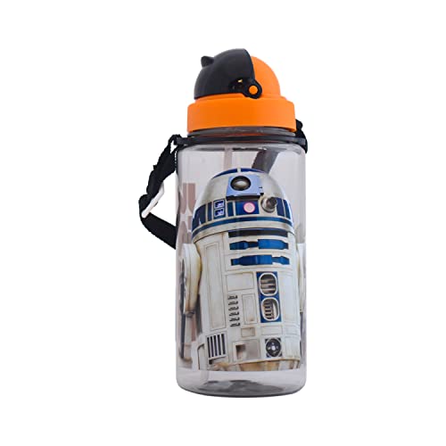 El Mejor Listado de Fun kids , listamos los 10 mejores. 39 Fun Kids 1737-63 Botella Cantimplora con Popote, Diseño de Star Wars de 500 ML