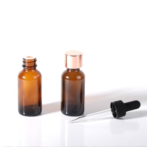 Stellacare 4 Packs,Amber Dropper Bottles 1Oz For Hair Eye Dropper Small Oil Dropper Bottle Glass Vials Leak Proof Travel Bottles thumb #6