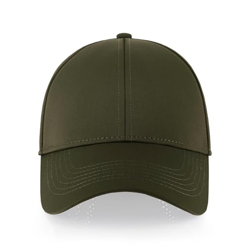 Image of CHOK.LIDS Cooling Trucker Hat Performance Cooling Mesh Back Flat Bill Hat Waterproof Dry Baseball Cap Fitted Hats for Men