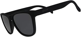 A Unicorn's Calamity Polarized Sunglasses, Medium Sized (OG), Black Solid Frames with Black Non-Reflective Glare Reducing Lenses, UV400 Protection, No Slip, No Bounce