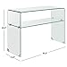 Safavieh Home Collection Hollis Clear Console Table