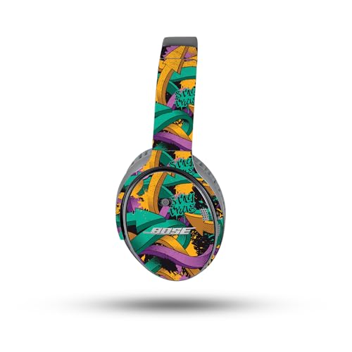 Image of MightySkins Skin Compatible with Bose QuietComfort 35 II Headphones - Puppy Fall | Protective, Durable, and Unique Vinyl Decal wrap Cover | Easy to Apply, Remove, and Change Styles