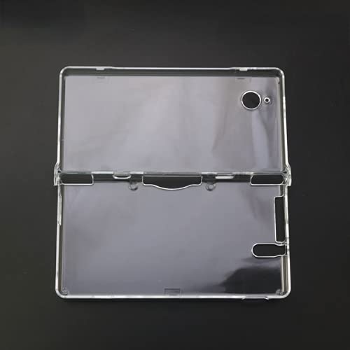Niegamey Clear Transparent Crystal Case Hard Cover Shell Replacement for Nintendo DSi NDSi Console.