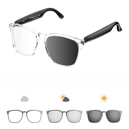 �X�}�[�g�O���X �T���O���X Bluetooth5.3 �X�}�[�g���K�l �ϐF���� AI���K�l AI�|�� 172����Ή� �Ό������Y ���A���^�C���ʖ� �h���h�� ���y�Đ� �}�C�N���� �u���[���C�g�J�b�g ���C�����X�I�[�f�B�I �I�[�v���C���[ �����}�C�N UV4