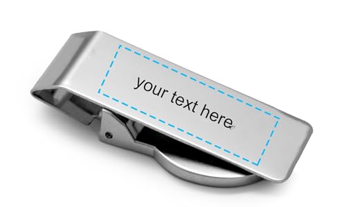 Engraved Stainless Steel Money Clip – Personalized with Photo & Text, Unique Gift Idea4