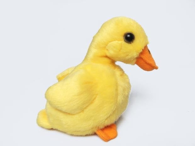 Peluche canard jaune affectueuse - Le doudou des premiers câlins - 3