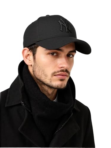 Tomorrow Fashion Tomorrow 3D NY Baseball Cap for Men Black - Image 2