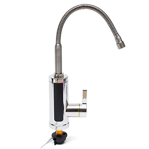 Chauffe-eau instantané de robinet électrique 360° LED 3000W eau chaude - 7