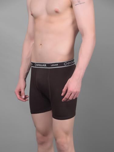 Image of Dollar Lehar Mens Combed Cotton Trunk - Actual Colour May Vary