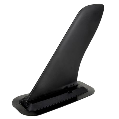 LOOEEL Surfing Fins,Inflatable Paddle Board Fins,9/10''SUP Single Center Fin with Base,Detachable Fin Dock Tail Fin for Long Board Paddle Board Surfboard Surfing Kayak Fin.