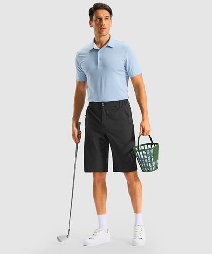 Image of G Gradual Men's Shorts 11 inch Long Golf Lightweight Knee Length Shorts