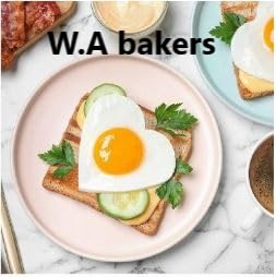 Image of W.A Bakers Heart Shape Stainless Steel Cookies Cutter 2 Inchi Height Set of 12 Pcs (Heart Shape)