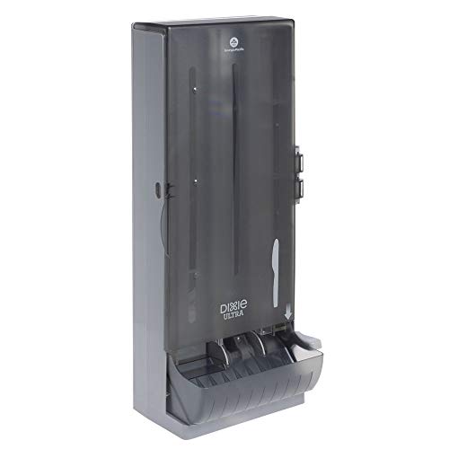 Image of Dixie SmartStock Classic Knife Dispenser - Black