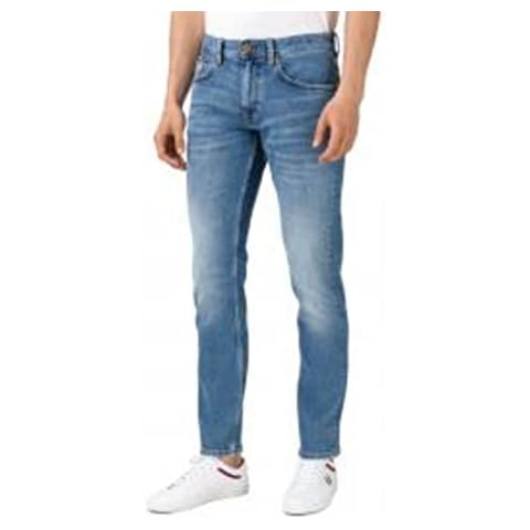 Tommy Hilfiger Hombre Slim Bleecker Jeans Azul Cover