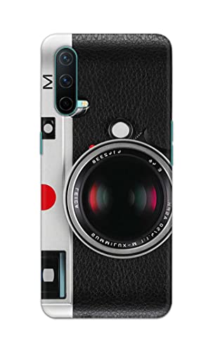 Image of Printed Hard Back Cover Case for OnePlus Nord CE 5G Back Cover (Vintage Camera) -702