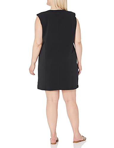 The-Drop-Womens-Mariana-Strong-Shoulder-Mini-Dress