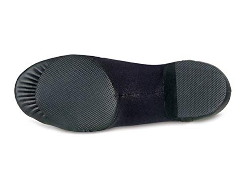 Black Combo Split Sole Jazz Shoes2