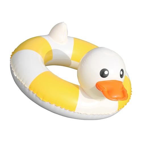 Anillo Inflable Infantil: Lindo Tubo De Natación De Cintura De Pato Para Niños...