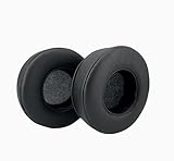 Sumugaric DJ HDJ-X10 Replacement Ear Pads Cushions Muffs Headphone Repair Parts Compatible with Pioneer DJ HDJ-X10 HDJ-X5 HDJ-X7 Bluetooth Headphones Black-Added Thickness