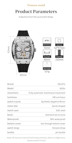 Image of OLEVS Womens Automatic Watch Diamond Luxury Date Ladies Dress Classic Self Winding Wrist Watches