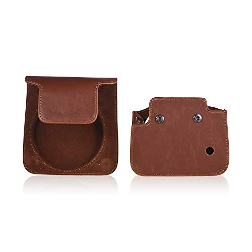 Docooler Andoer Estojo Protetor Bolsa De Couro Pu Com Alça Ajustável Para Fujifilm Instax Quadrado S