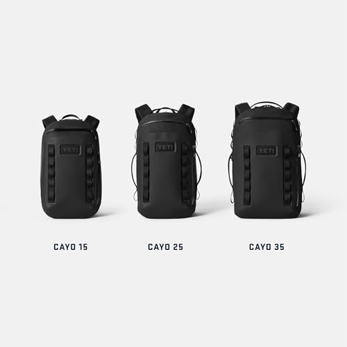 Mochila YETI Cayo 25L resistente al agua color negro miniatura 4