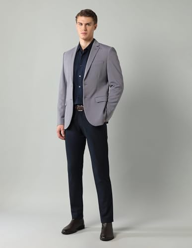 Image of Arrow Knitted Blazer for Men - Slim Fit, Button Closure Casual Blazer for Men