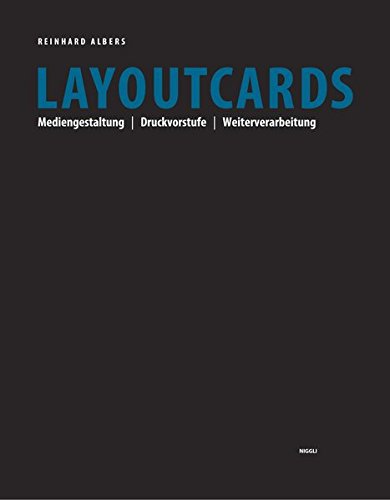 Preisvergleich Produktbild Layoutcards: Mediengestaltung / Druckvorstufe / Weiterverarbeitung