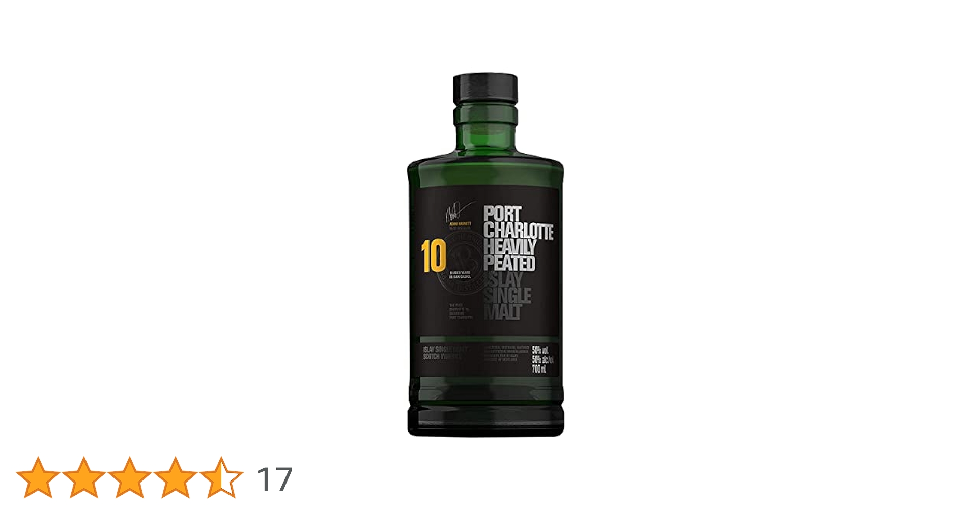 Amazon.co.jp: ポートシャーロット10年 50度 700ml シングル
