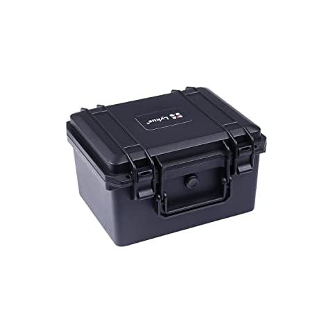 Lykus HC-2520 Waterproof Hard Case with Foam, Interior Size 9.8x7.5x6.1 inch, Suitable for Pistol,Microphone,Recorder,and More Cover