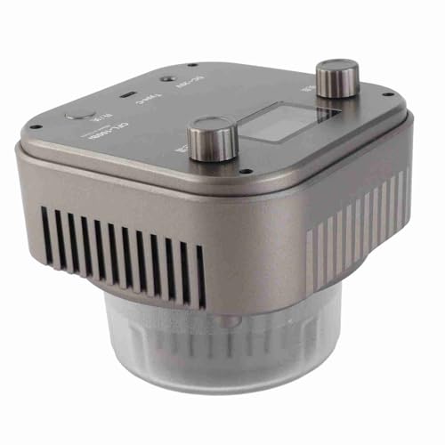 LED Video Light, 100W COB LED Video Light 3000 to 6500K Ra97 Portable Photography Lighting with Cooling Fan for Interview Vlog