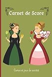 Carnet de Score Cartes et jeux de société: Carnet score jeux cartes et société 100 pag...