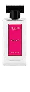 Ted Baker Floret Polly Eau de Toilette Fruity Floral For Women 1.69 fl oz | A fresh fruity floral fragrance with peach, mandarin, jasmine, vanilla and white musk. Long lasting elegant fragrance.