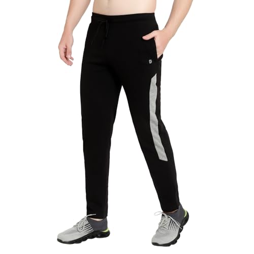 Image of Sportwear Casualwear Streachable Gymwear Trackpant for Men with Both Side Zipper Pockets Lower