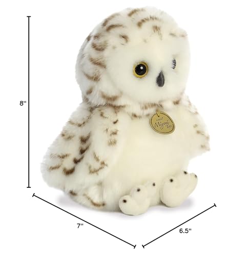 Aurora(r) Adorable Miyoni(r) Tots Snowy Owlet Stuffed Animal - Lifelike Detail - Cherished Companionship - White 10 Inches - Image 2