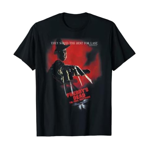 A Nightmare On Elm Street Freddy's Dead T-Shirt Cover