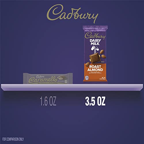 Image of CADBURY DAIRY MILK Roast Almond Milk Chocolate Candy Bar, 3.5 oz (Pack of 2)