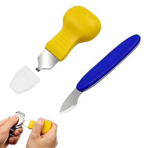 JIANGBINGREN 2 PCS Watch Back Cover Removal Tool Watch Repair Tool Kit Battery Replacement Kit for Watch Back Repair and Change